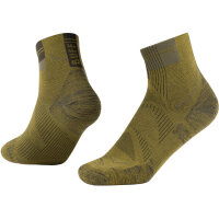 Buff® COOLNET® QUARTER SOCK CQ KHAKI M