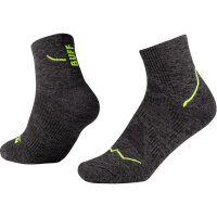 Buff® DRYFLX® QUARTER SOCK DQ BLACK L