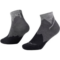 Buff® MERINO LIGHTWEIGHT QUARTER SOCK LWQ3 BLACK XL
