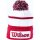 Wilson Tour Beanie White/Red OSFA