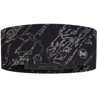 Buff® COOLNET UV® WIDE HEADBAND ANTER BLACK