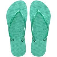 HAVAIANAS SLIM METALLIC VIRTUAL GREEN EU: 35/36