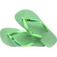 Havaianas BRASIL LOGO (MINI ME) GREEN GARDEN (EU: 33/34)