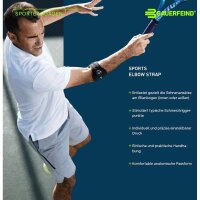 Bauerfeind Sports Elbow Strap, pink