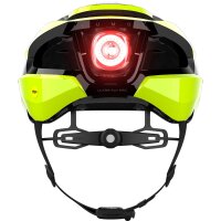 Lumos Ultra Fly Pro MIPS Helm Hyper Green Firefly Rücklicht 54-61 cm