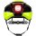 Lumos Ultra Fly Pro MIPS Helm Hyper Green Firefly Rücklicht 54-61 cm