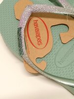 Havaianas Slim Square Glitter FC Argila 35/36 Damen...