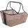 Basil Cento Tech Fiber Nordlicht MIK Fahrradkorb hinten sand brown
