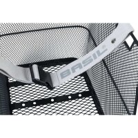 Basil Class Schultaschenkorb hinten schwarz 38x31x27 cm