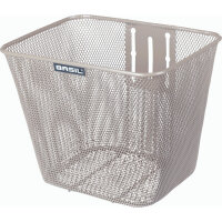 Basil Bilbao FM Vorderradkorb metallic 23L 22x26x27 cm